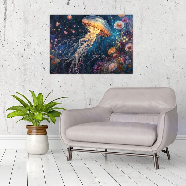 Slika - Čarobna meduza (70x50 cm)