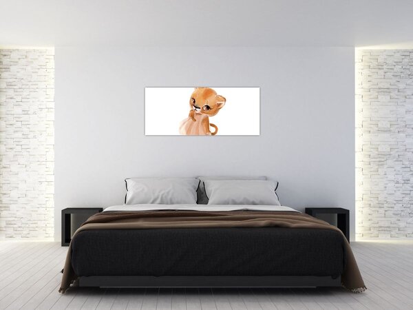 Slika - Akvarelna životinja N⁰6 (120x50 cm)