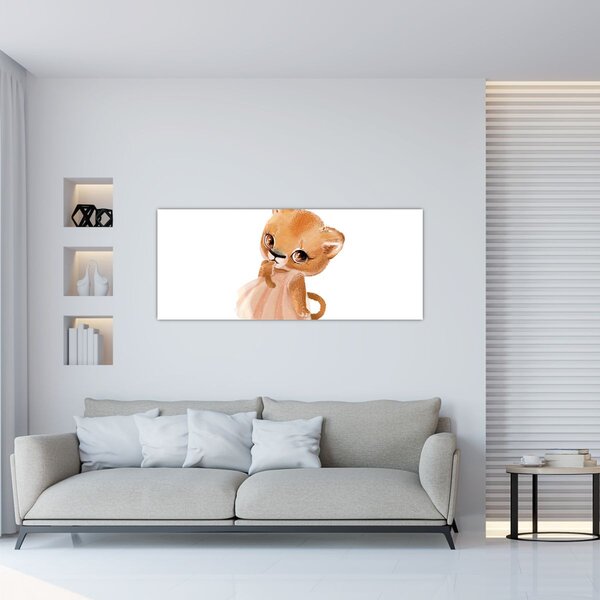 Slika - Akvarelna životinja N⁰6 (120x50 cm)