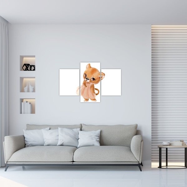 Slika - Akvarelna životinja N⁰6 (90x60 cm)