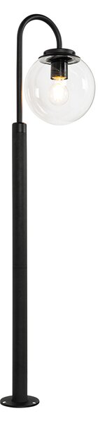 Moderna svjetiljka crna s plastikom 104 cm IP44 - Sfera