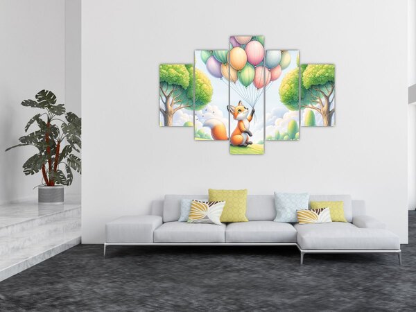 Slika – Sretna lisica (150x105 cm)