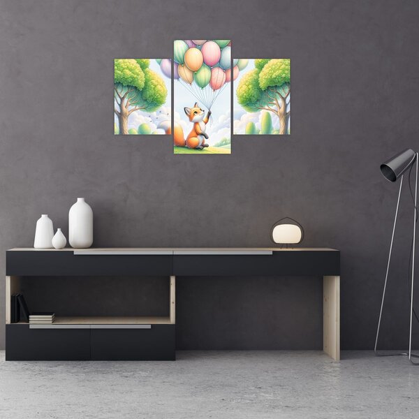Slika – Sretna lisica (90x60 cm)