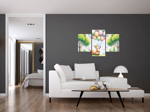 Slika – Sretna lisica (90x60 cm)