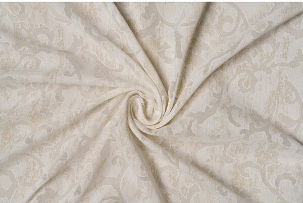 Bež prozirna zavjesa 140x260 cm Baroque – Mendola Fabrics