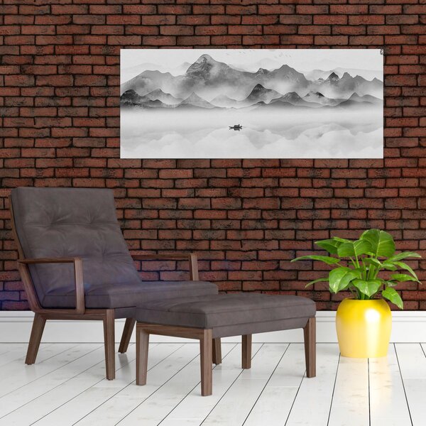 Slika - Japansko jezero (120x50 cm)