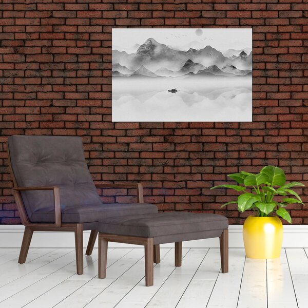 Slika - Japansko jezero (90x60 cm)