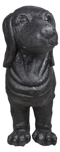 Crna vrtna klupa Dachshund – Esschert Design