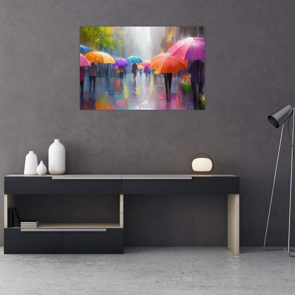 Slika - Kišni dan (90x60 cm)
