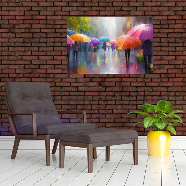Slika - Kišni dan (90x60 cm)