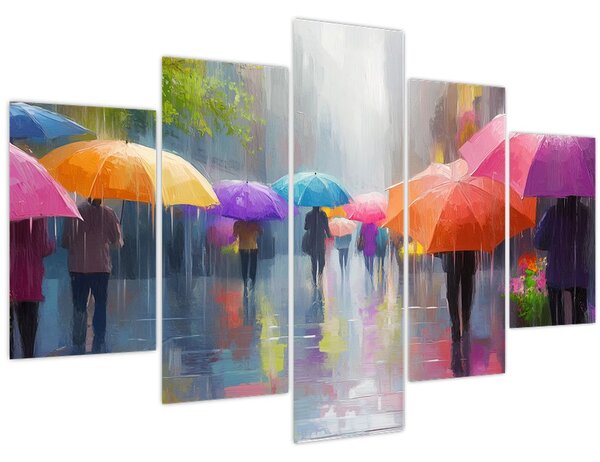 Slika - Kišni dan (150x105 cm)