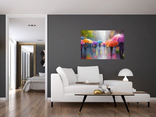 Slika - Kišni dan (90x60 cm)