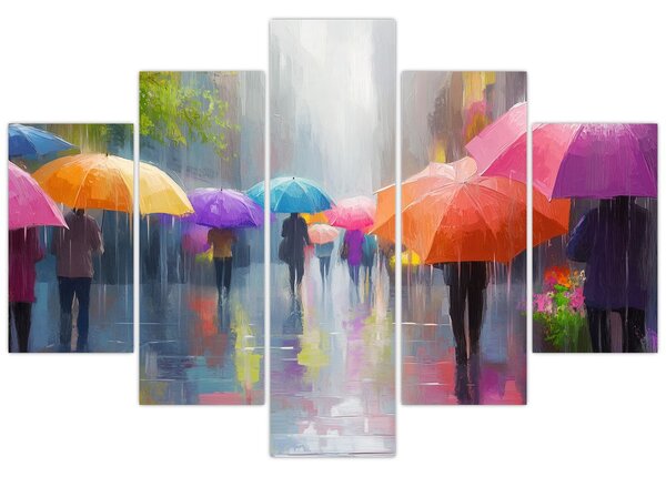 Slika - Kišni dan (150x105 cm)