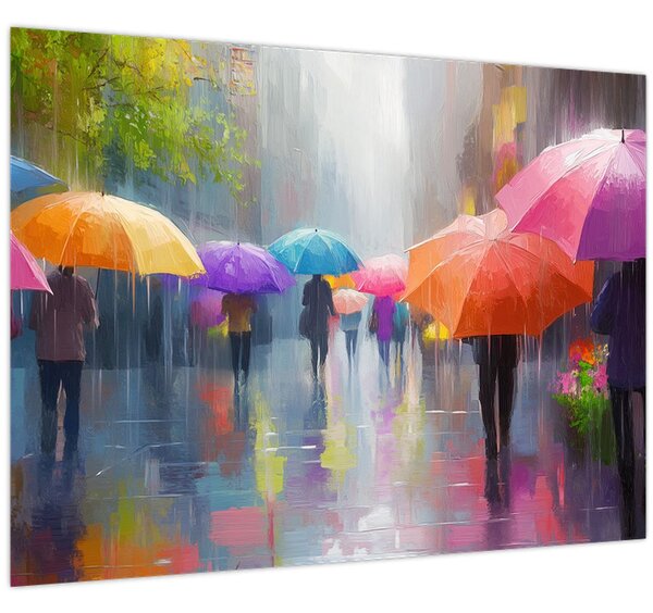 Slika - Kišni dan (70x50 cm)