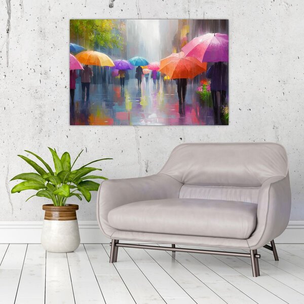 Slika - Kišni dan (90x60 cm)