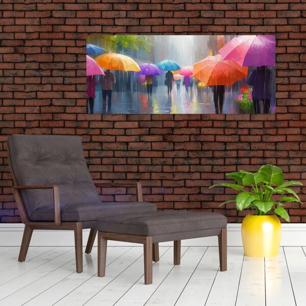 Slika - Kišni dan (120x50 cm)