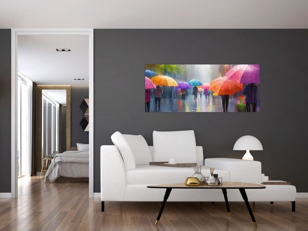 Slika - Kišni dan (120x50 cm)