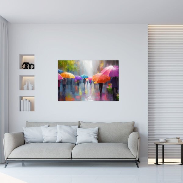 Slika - Kišni dan (90x60 cm)
