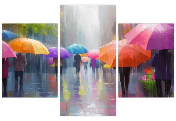 Slika - Kišni dan (90x60 cm)