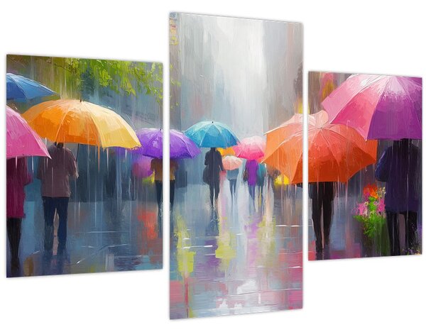 Slika - Kišni dan (90x60 cm)