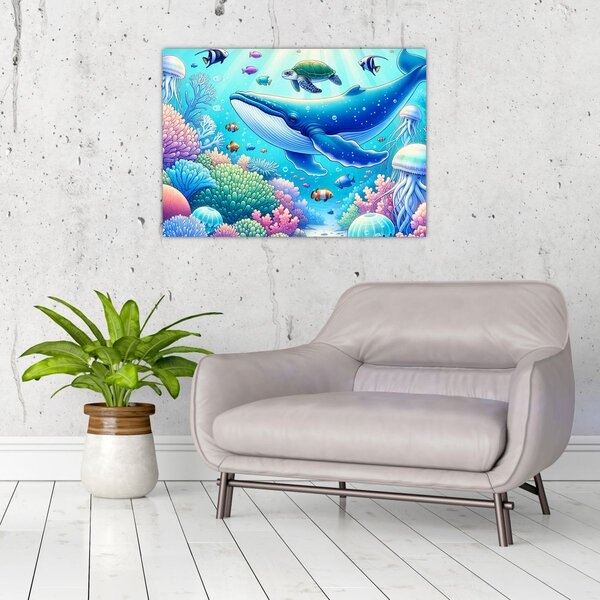 Slika – Podvodni svijet (70x50 cm)