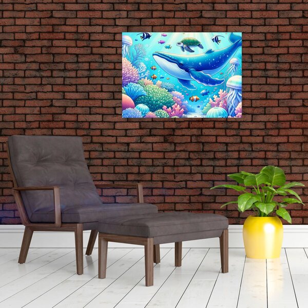 Slika – Podvodni svijet (70x50 cm)