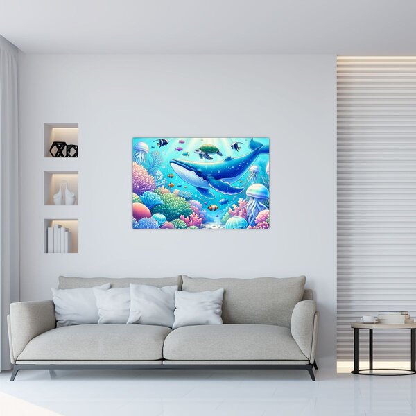 Slika – Podvodni svijet (90x60 cm)