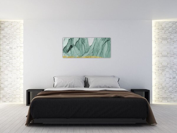 Slika - Smaragdne planine N⁰1 (120x50 cm)