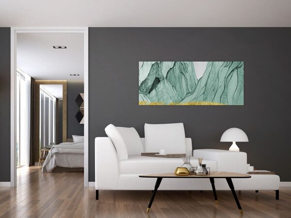 Slika - Smaragdne planine N⁰1 (120x50 cm)