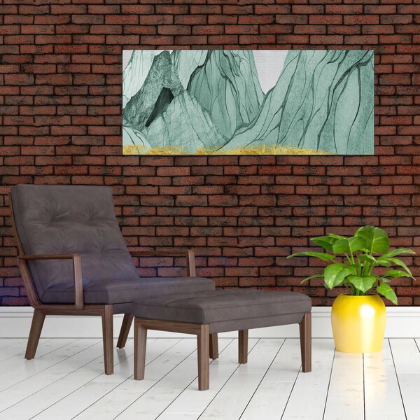 Slika - Smaragdne planine N⁰1 (120x50 cm)