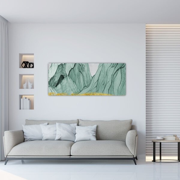 Slika - Smaragdne planine N⁰1 (120x50 cm)