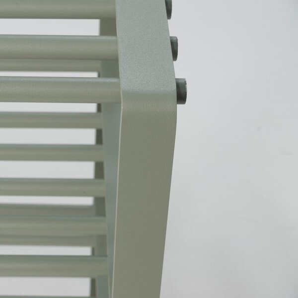 Prljavo zeleni metalni ormarić za cipele 100x48,5x29 cm Rex – Spinder Design