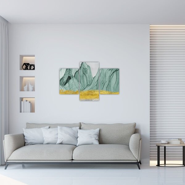 Slika - Smaragdne planine N⁰1 (90x60 cm)