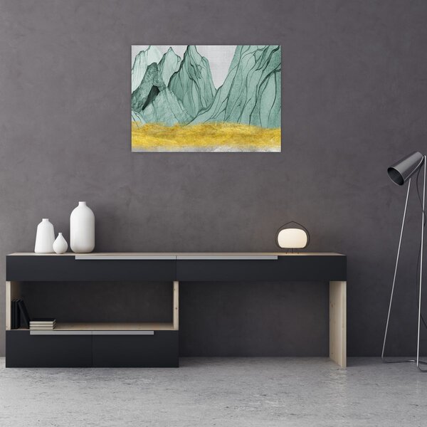 Slika - Smaragdne planine N⁰1 (70x50 cm)