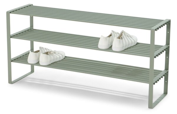 Prljavo zeleni metalni ormarić za cipele 100x48,5x29 cm Rex – Spinder Design