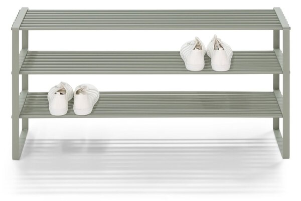 Prljavo zeleni metalni ormarić za cipele 100x48,5x29 cm Rex – Spinder Design