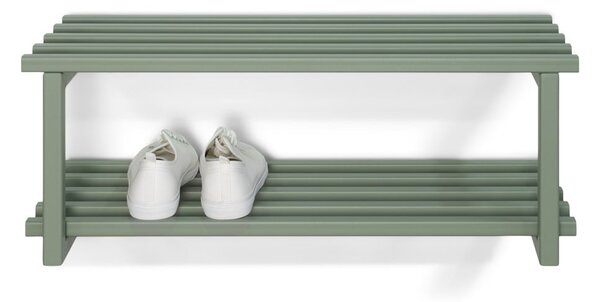 Zeleni/sivi metalni ormarić za cipele Marco – Spinder Design