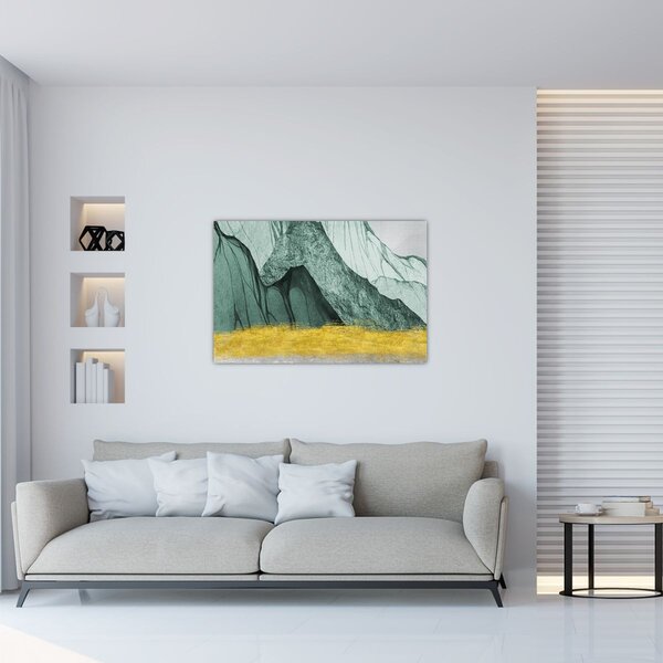 Slika - Smaragdne planine N⁰2 (90x60 cm)