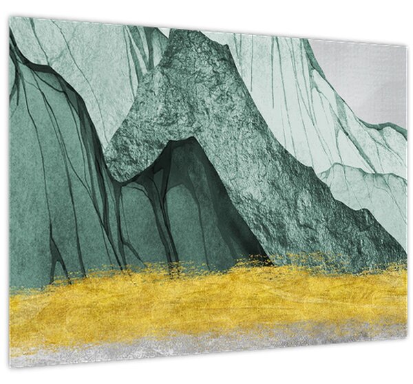 Slika - Smaragdne planine N⁰2 (70x50 cm)