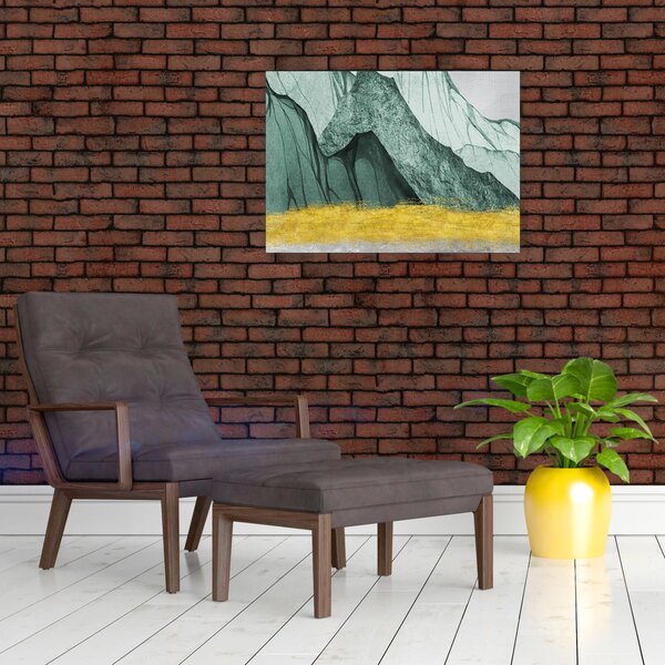 Slika - Smaragdne planine N⁰2 (70x50 cm)