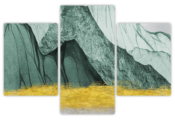 Slika - Smaragdne planine N⁰2 (90x60 cm)