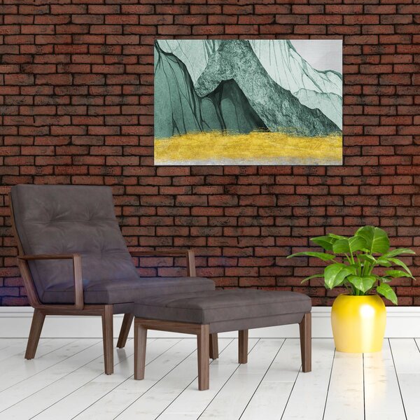 Slika - Smaragdne planine N⁰2 (90x60 cm)