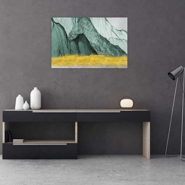 Slika - Smaragdne planine N⁰2 (90x60 cm)