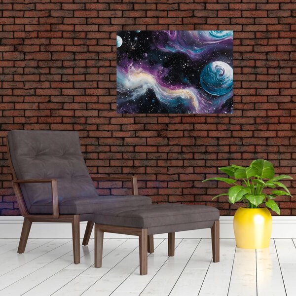 Slika - Oslikani svemir (70x50 cm)