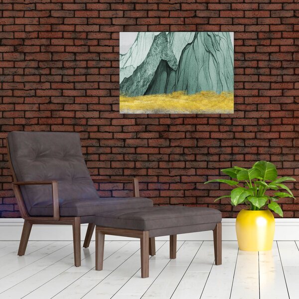 Slika - Smaragdne planine N⁰3 (70x50 cm)