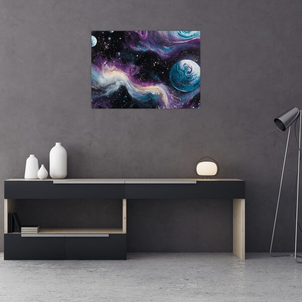 Slika - Oslikani svemir (70x50 cm)