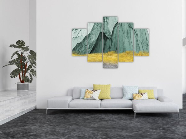 Slika - Smaragdne planine N⁰3 (150x105 cm)