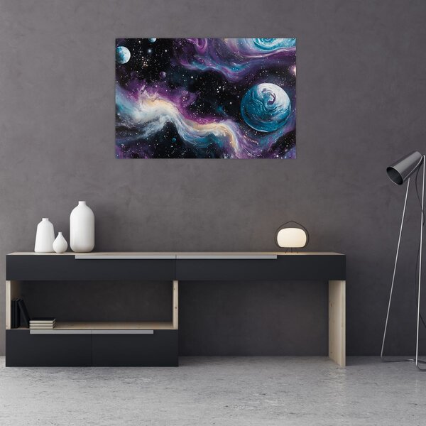 Slika - Oslikani svemir (90x60 cm)