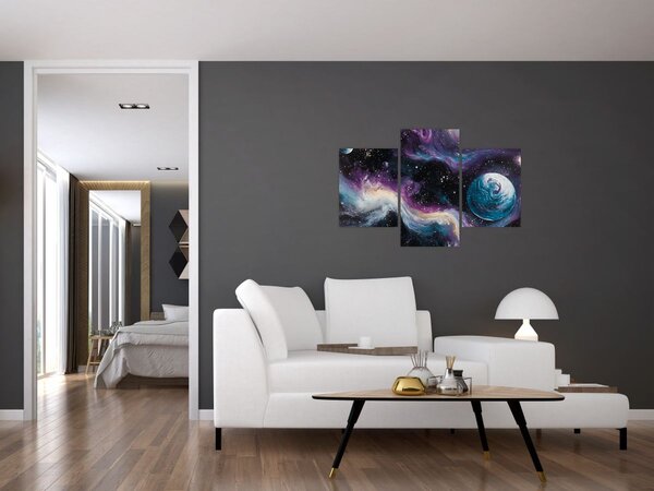 Slika - Oslikani svemir (90x60 cm)