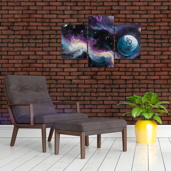 Slika - Oslikani svemir (90x60 cm)